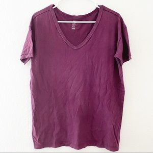 (NWOT) | Aerie | Oversized V Neck Boyfriend Tee